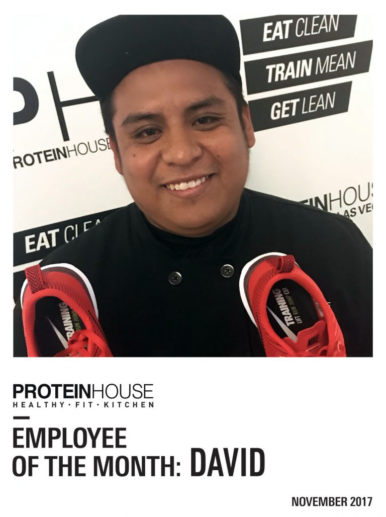EOTM Nov 2017 David PROTEINHOUSE LAS VEGAS, NV